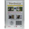 Post Shields. Post Shields Inc. 6 in. H X 4 in. W X 4 in. L Plastic White Fence Post Protection 5282712030